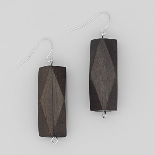 Brown Chrissy Dangle Earrings - Sylca Designs - Chunky Jewelry