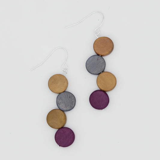 Spice Eva Dangle Earrings - Sylca Designs - Chunky Jewelry