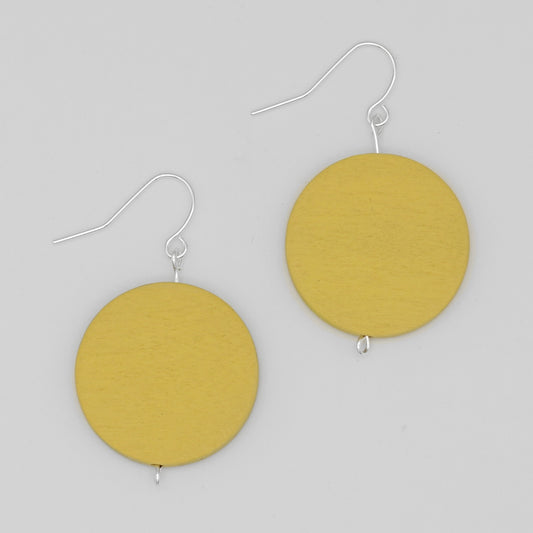 Lemon Dot Rosie Earrings - Sylca Designs - Chunky Jewelry