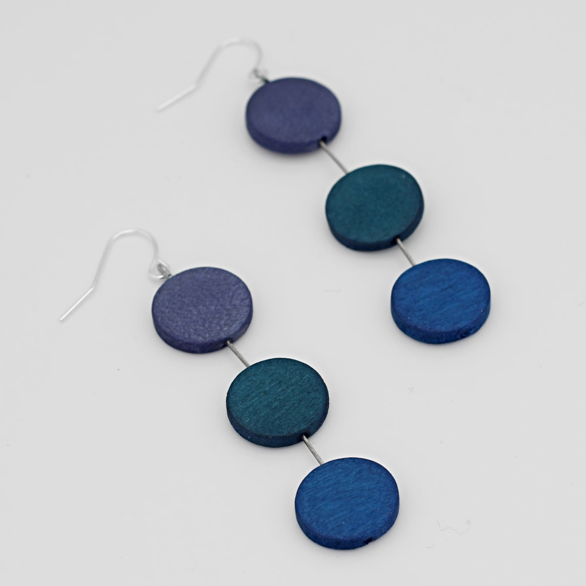 Blue Ashlyn Dangle Earring