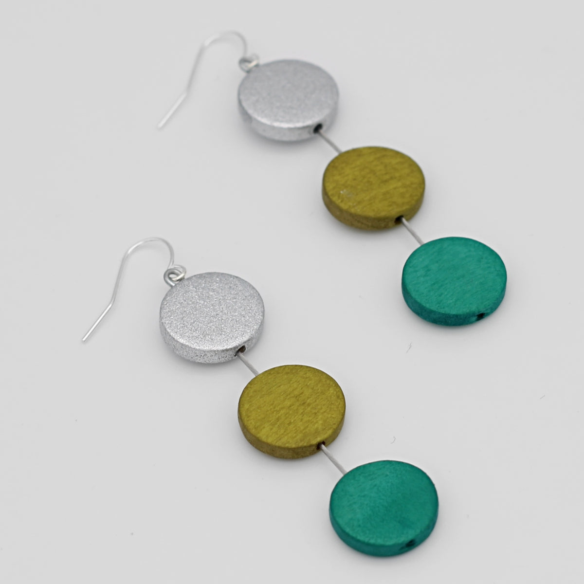 Green Ashlyn Dangle Earring