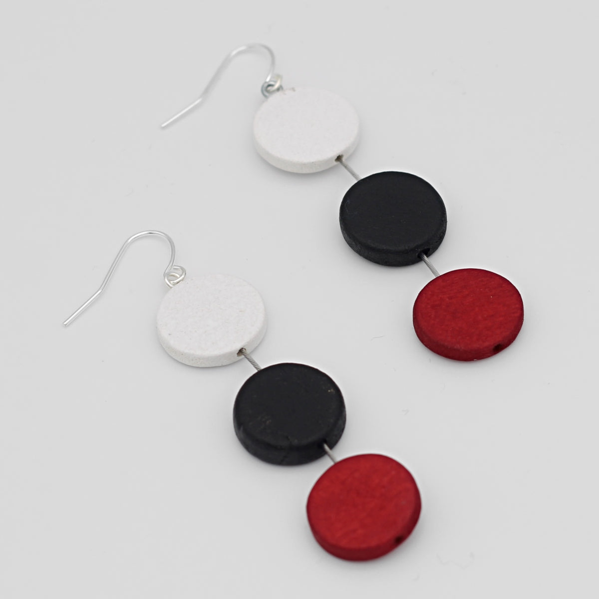 Red Ashlyn Dangle Earring
