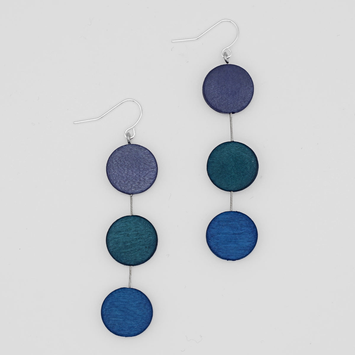 Blue Ashlyn Dangle Earring