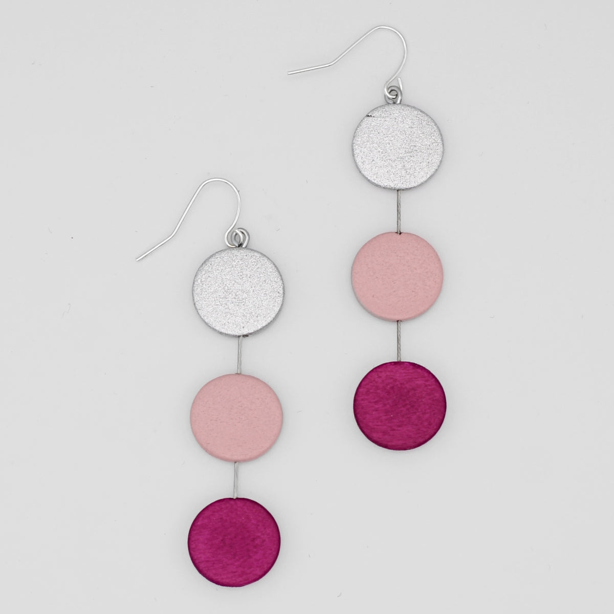 Pink Ashlyn Dangle Earring