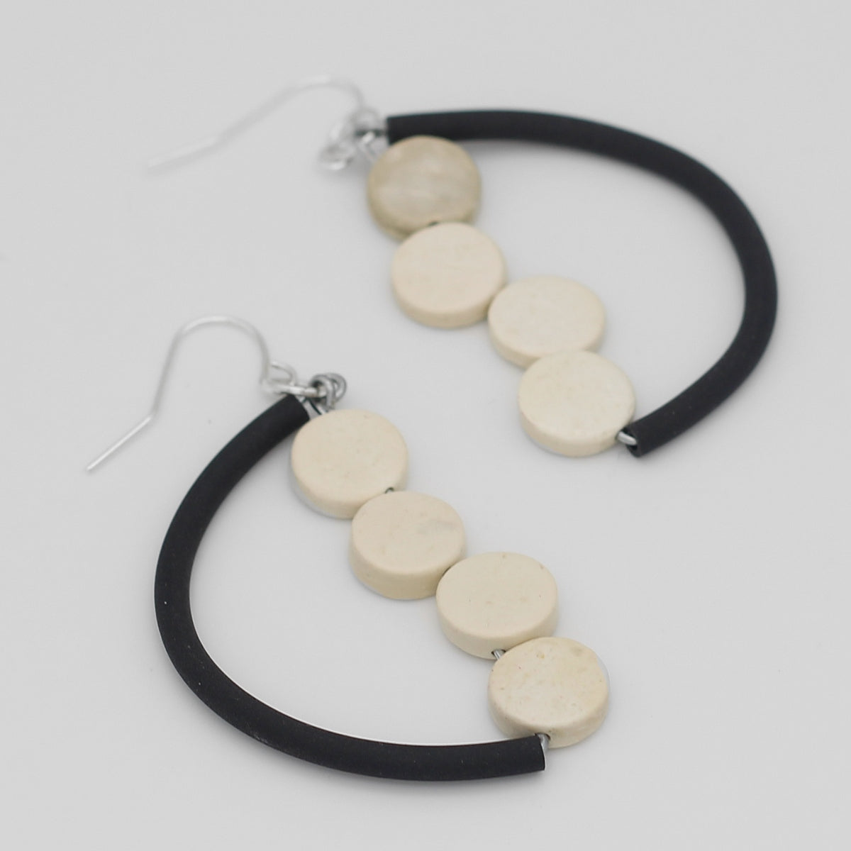 Half Moon Dangle Earring - Sylca Designs - Chunky Jewelry