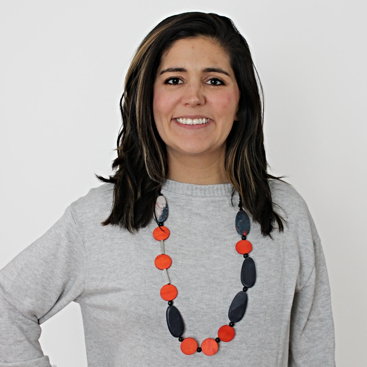 Red Vella Necklace
