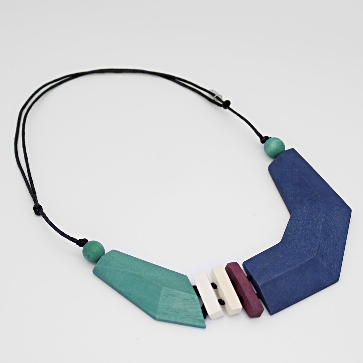 Blue Bar Necklace