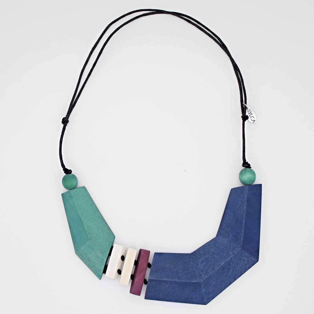 Blue Bar Necklace