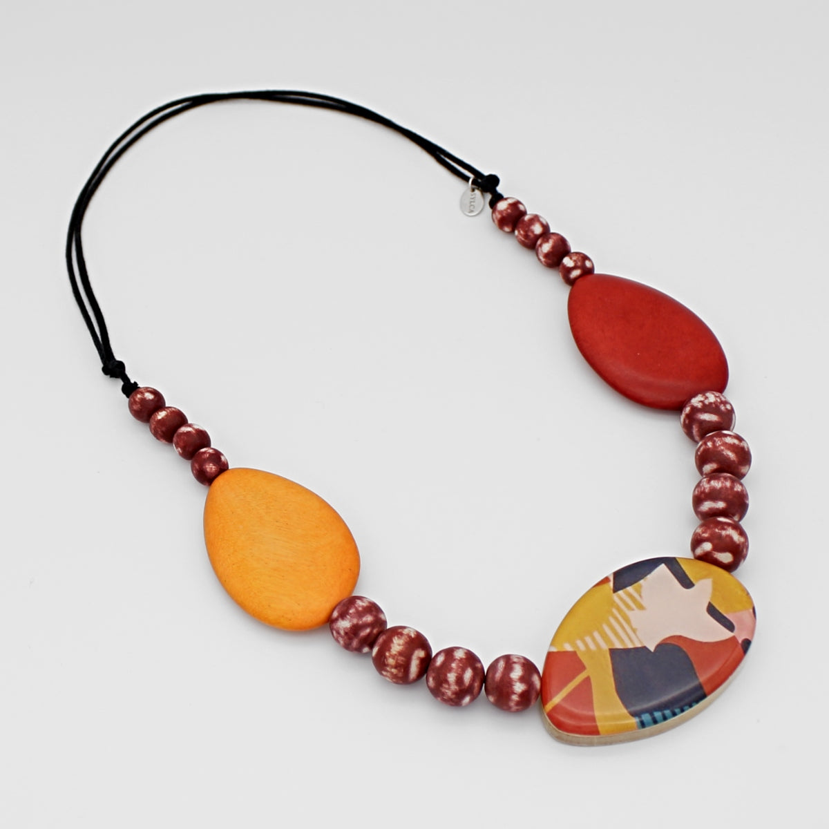 Madilyn Bird Print Necklace