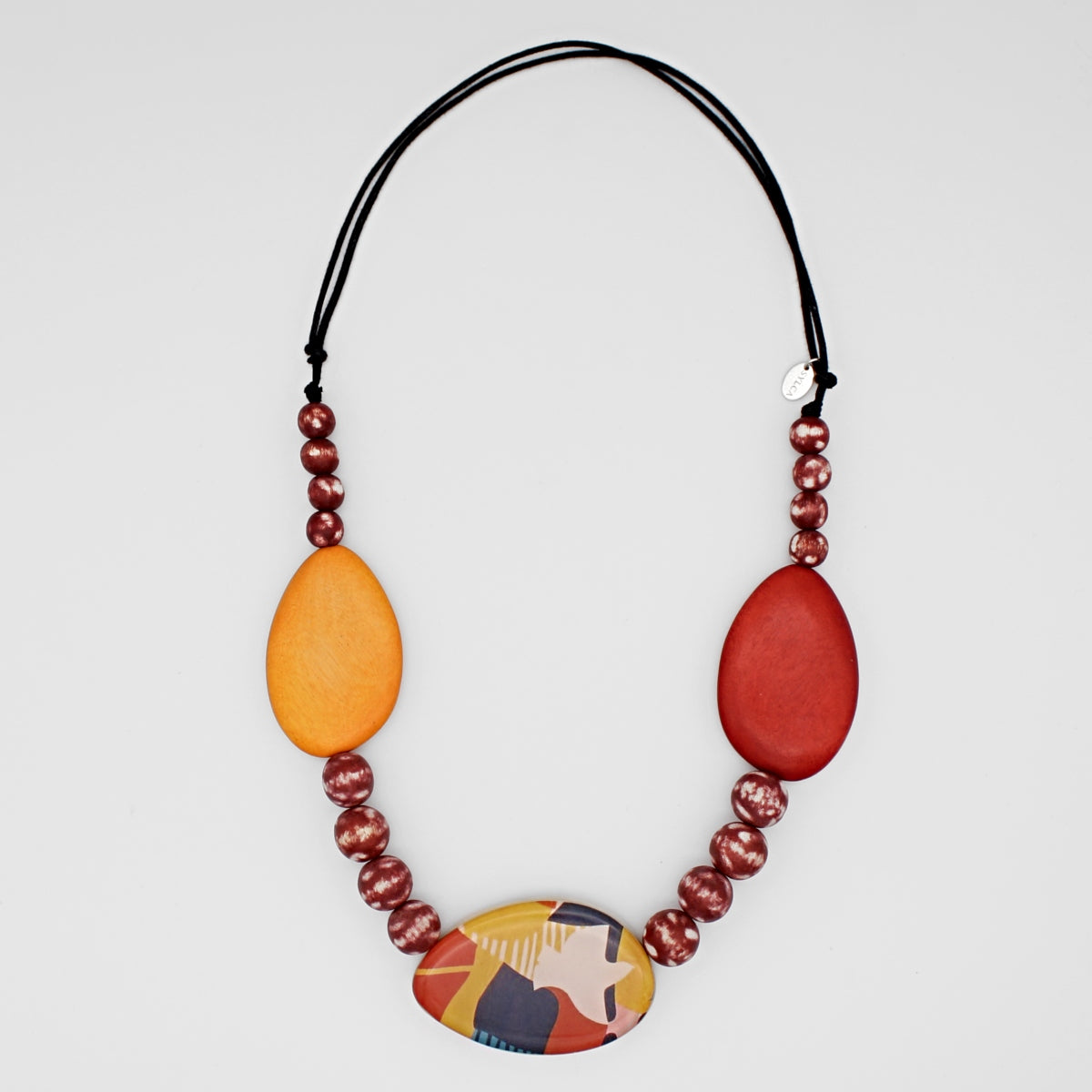 Madilyn Bird Print Necklace