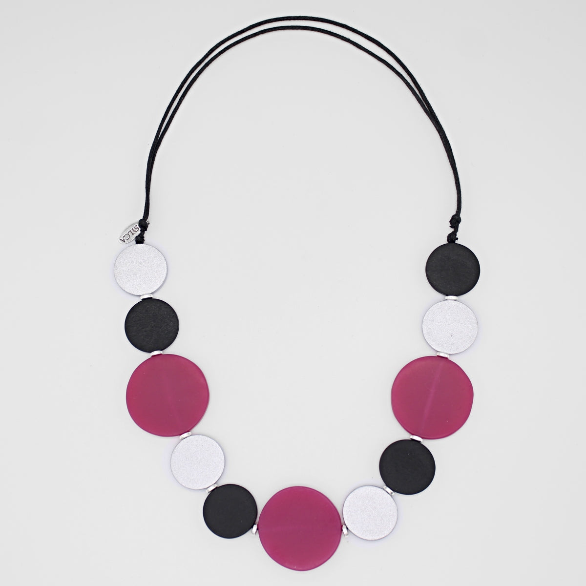 Fuchsia Jade Necklace