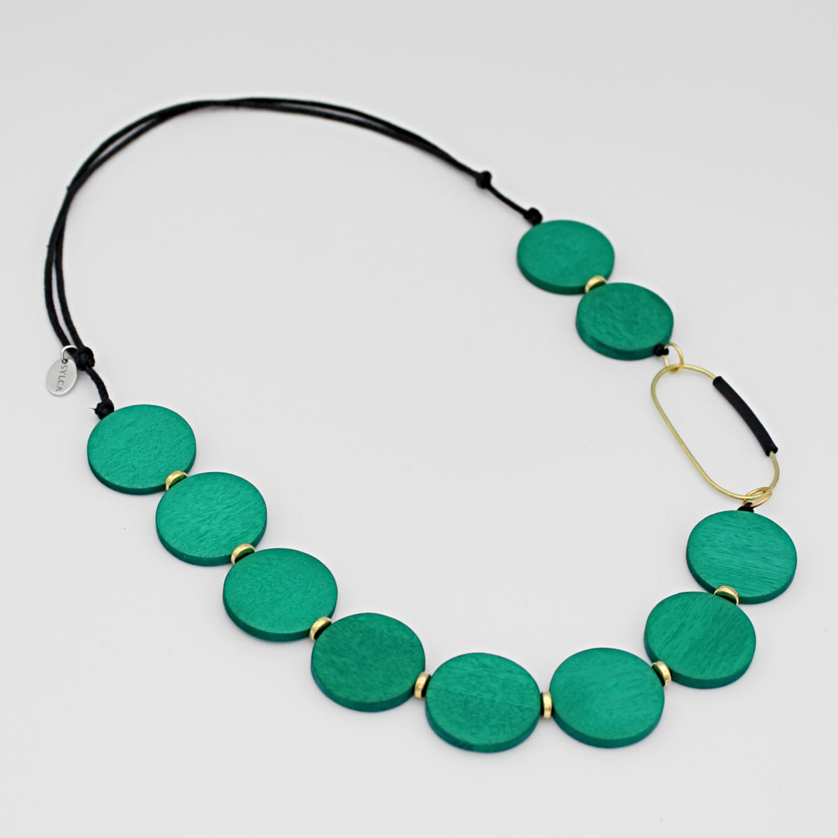Aqua Link Layton Necklace