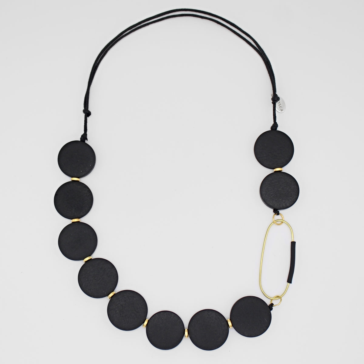 Black Link Layton Necklace