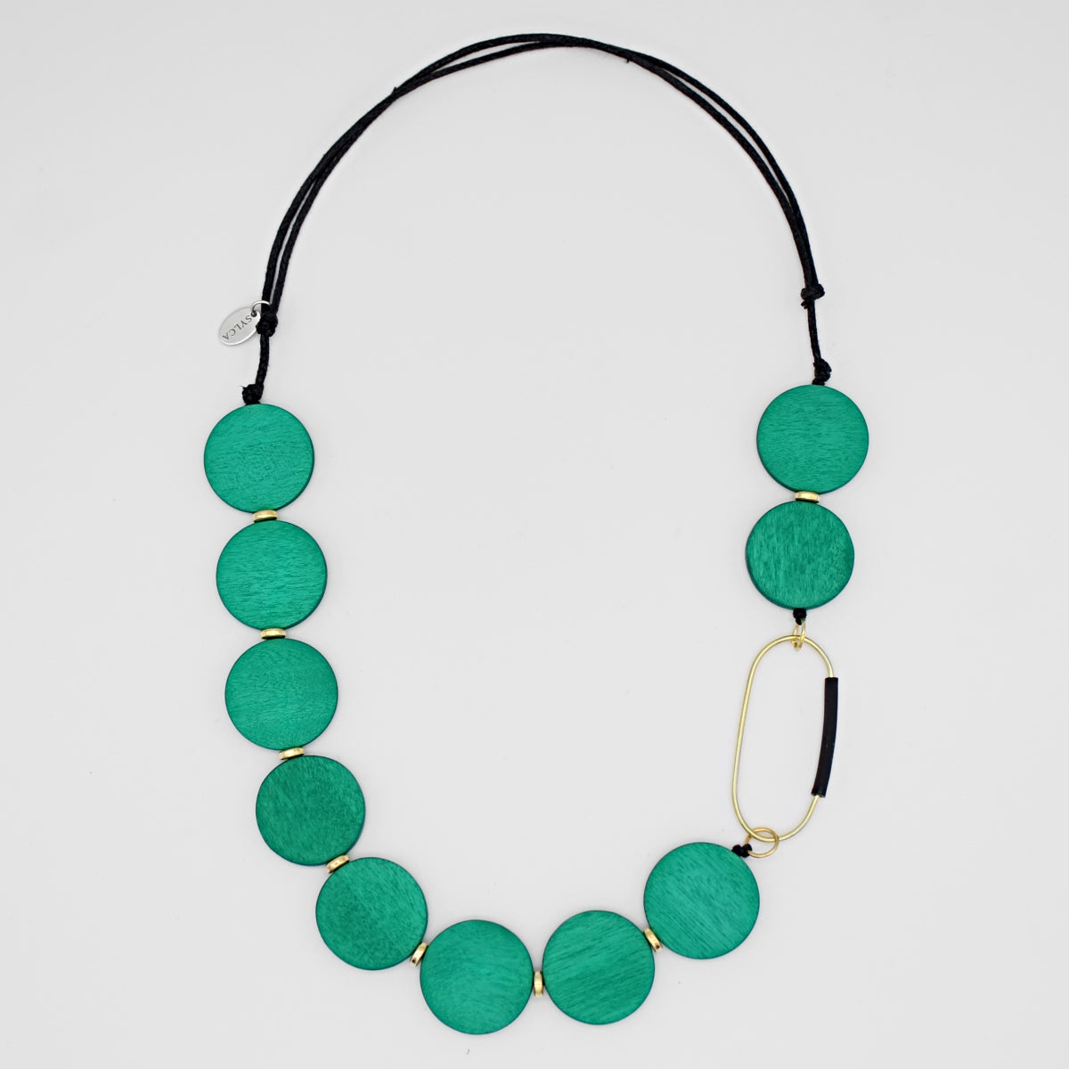 Aqua Link Layton Necklace