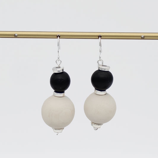 Midnight Moon Dangle Earring - Sylca Designs - Chunky Jewelry