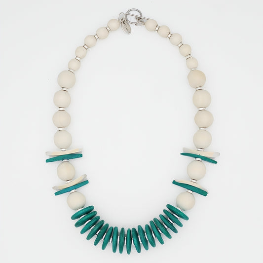 Turquoise Skylar Coastal Aura Necklace