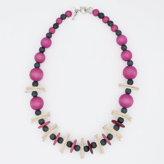 Fuchsia Liora Statement Necklace