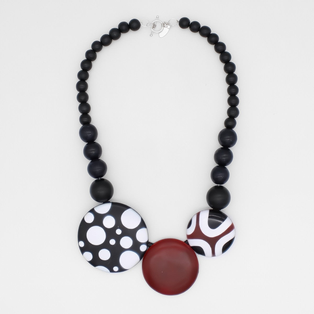 Mod Circles Statement Necklace - Sylca Designs - Chunky Jewelry