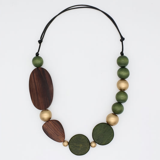 Everlyn Forest Statement Necklace