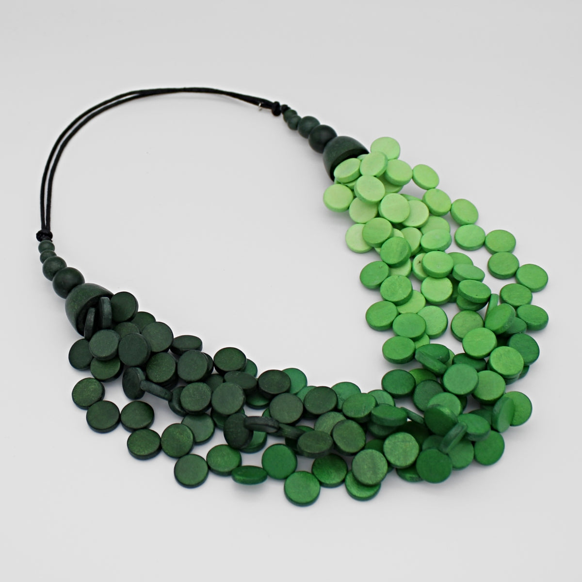 Ombre Green Gillian Necklace
