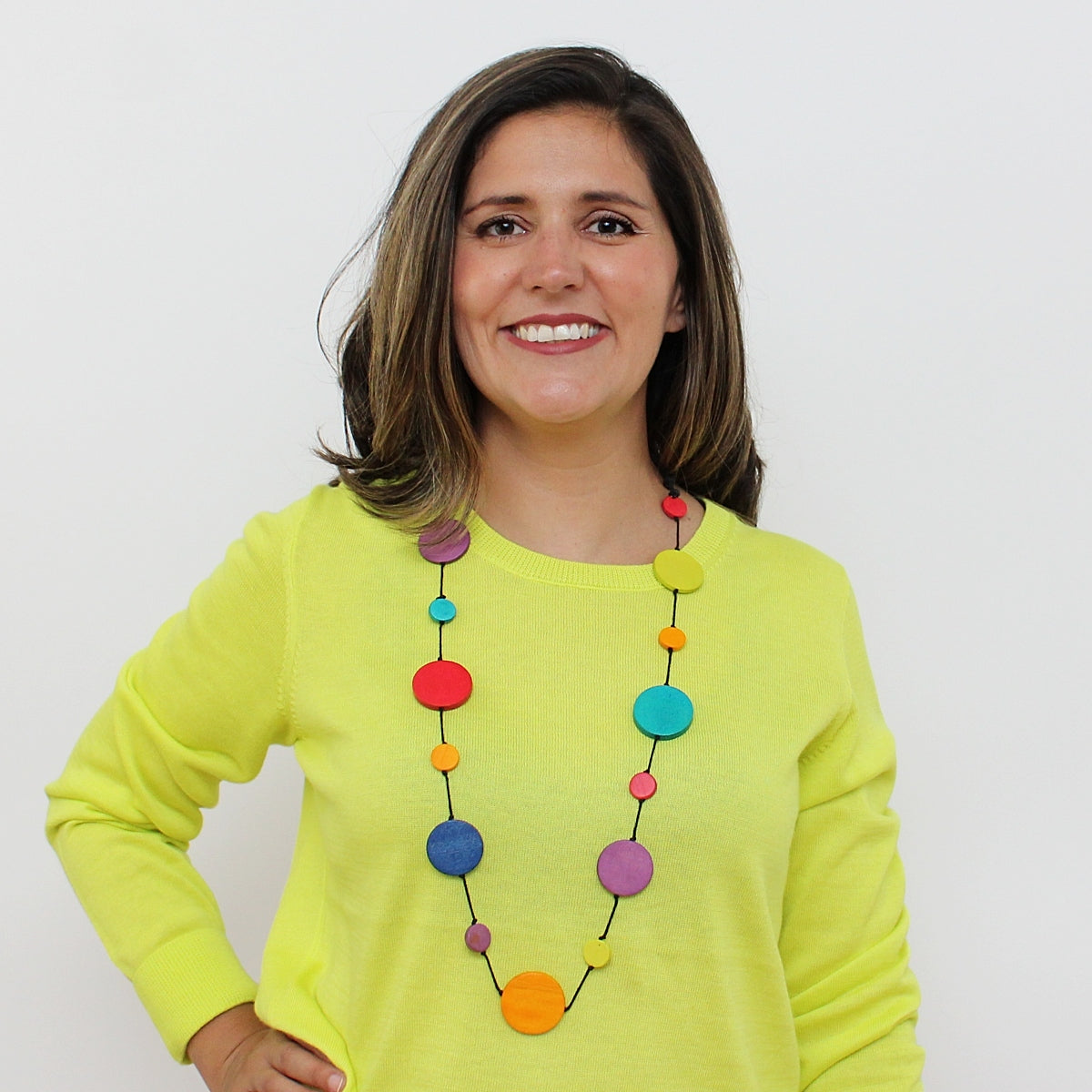 Multi Color Amira Necklace