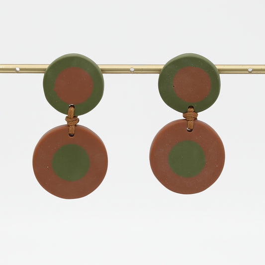 Artistic Spice Aliki Earrings - Sylca Designs - Chunky Jewelry