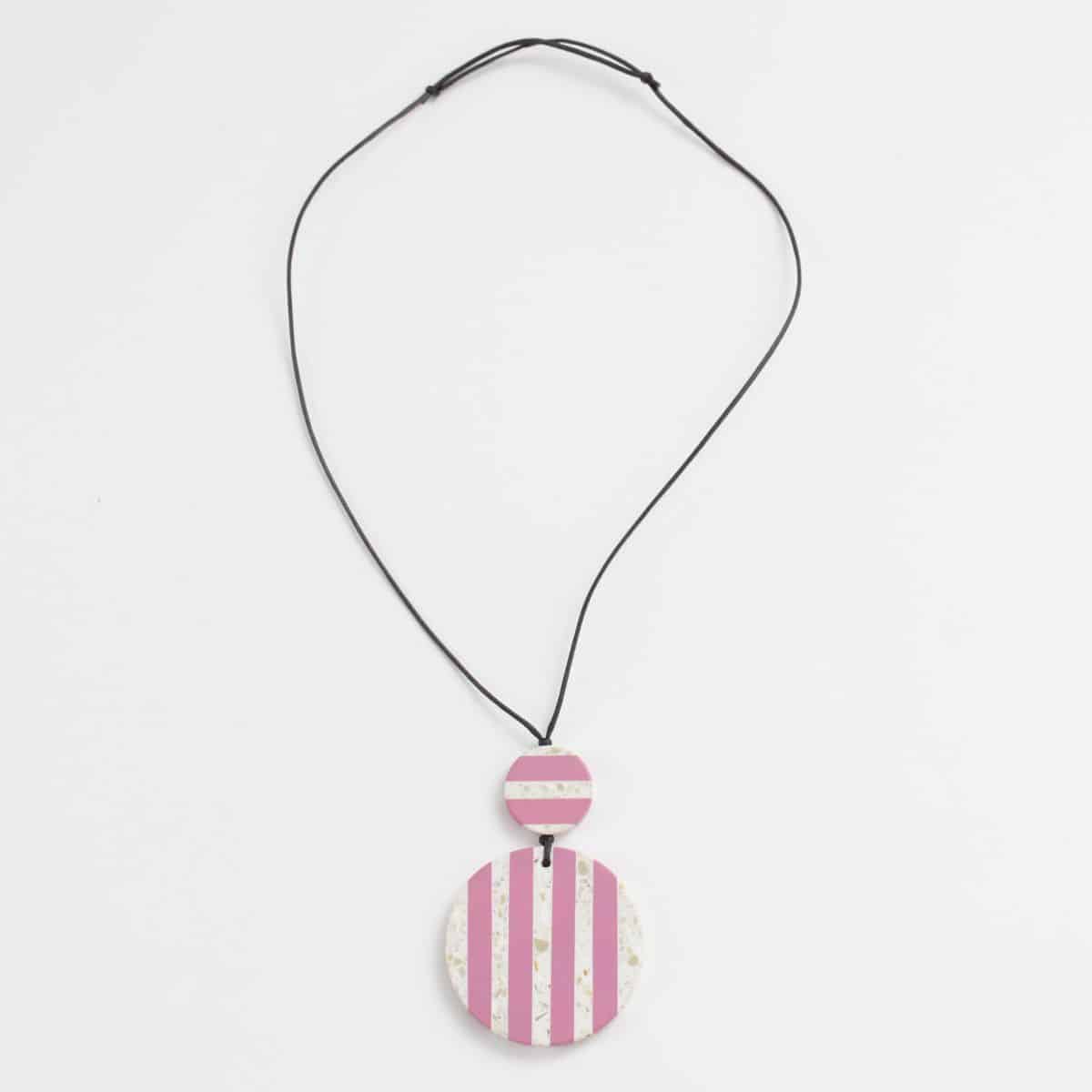 Lilac pendant necklace