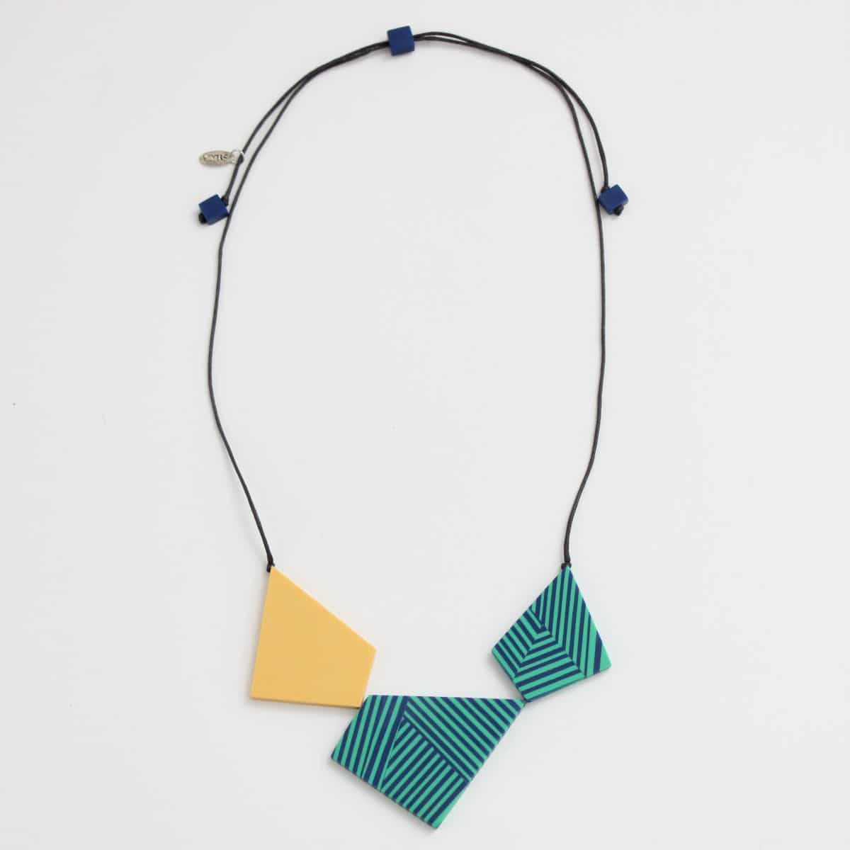 Yellow Aqua Necklace