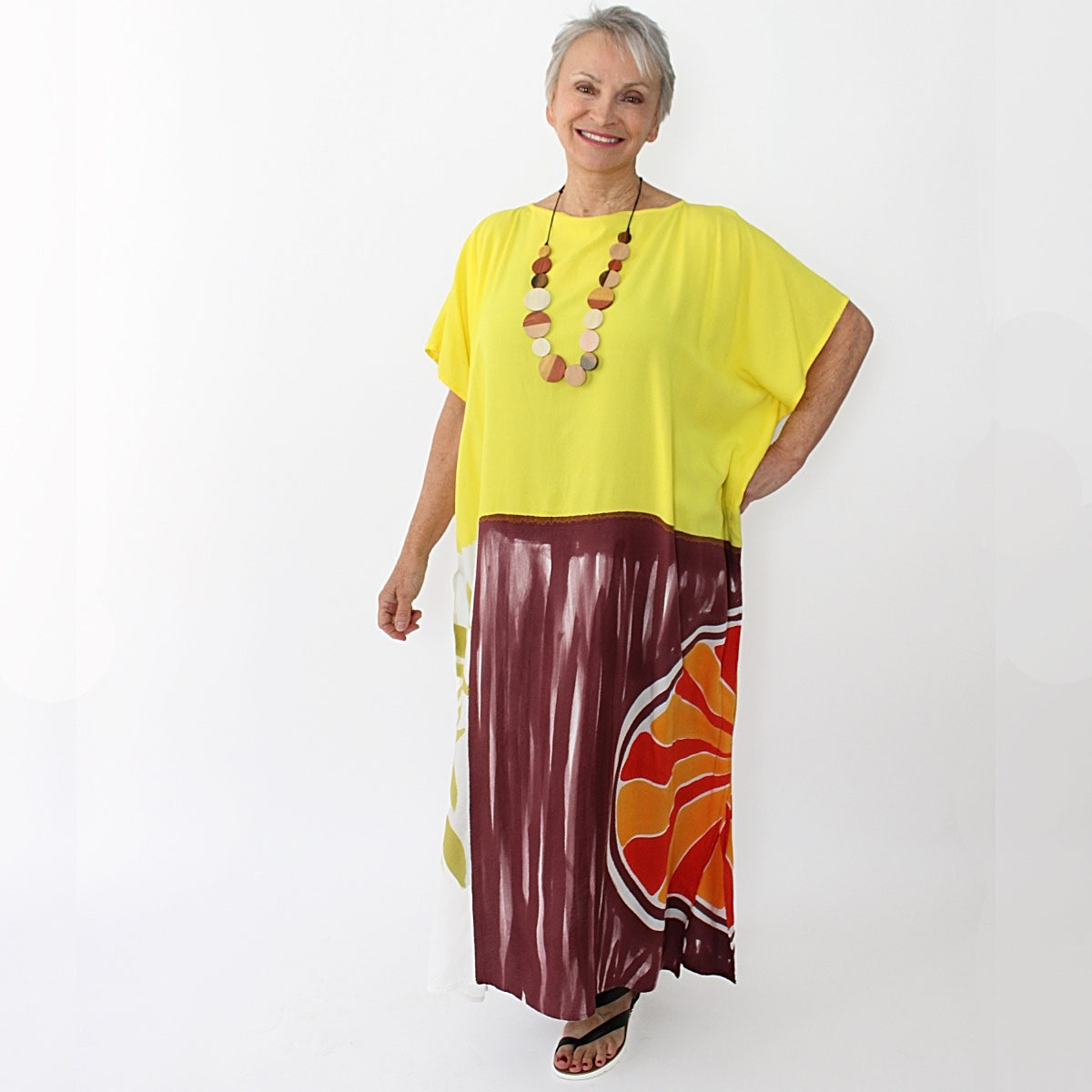 Citrus Kissed Kaftan - Sylca Designs - Chunky Jewelry