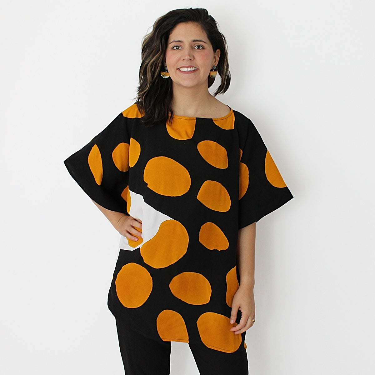 Gold Sarsen Blouse