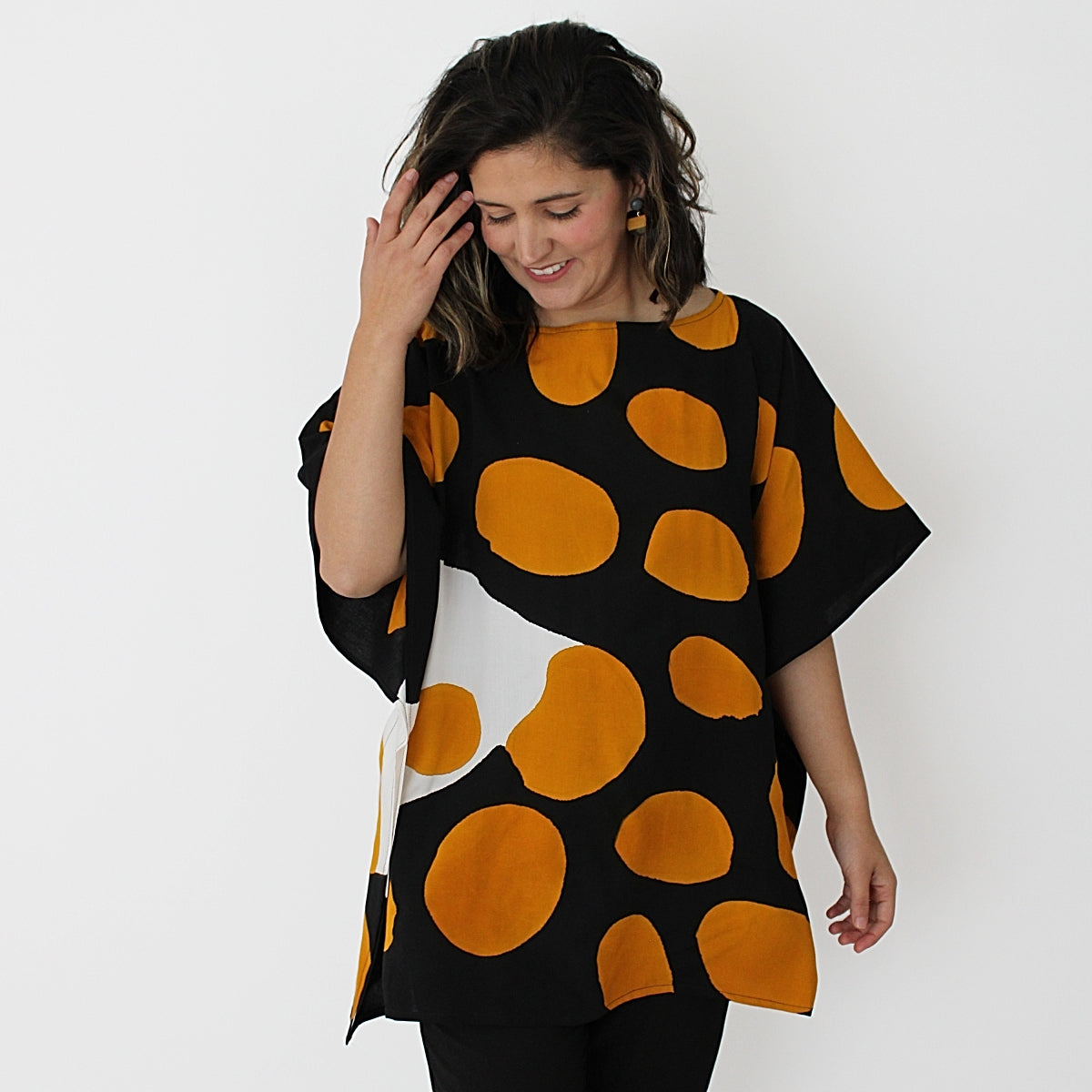 Gold Sarsen Blouse
