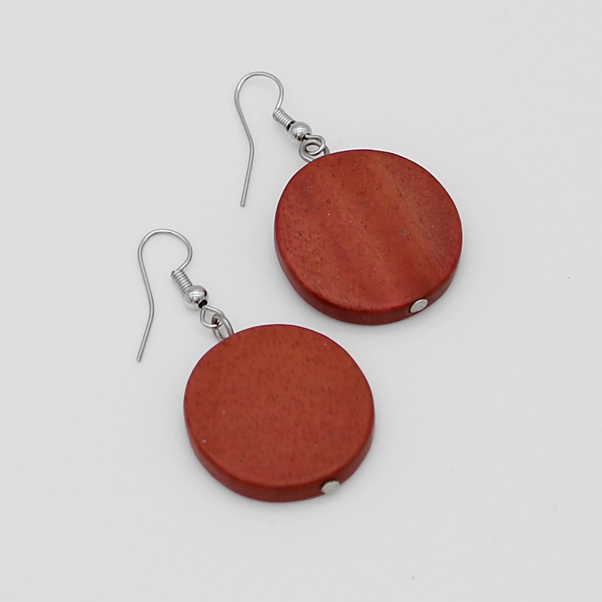 Rust Statement Earrings - Sylca Designs - Chunky Jewelry