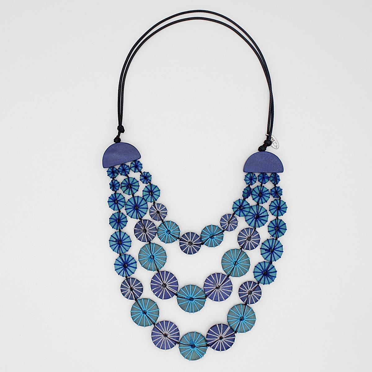 Blue Ombre Janet Necklace
