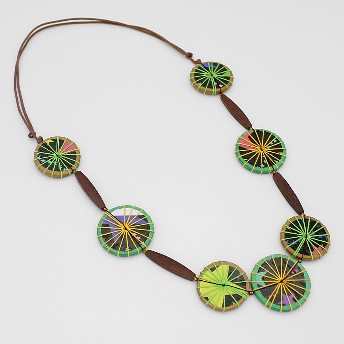 Allegra Sunburst Necklace - Sylca Designs - Chunky Jewelry