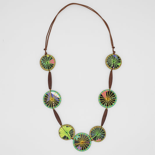 Allegra Sunburst Necklace - Sylca Designs - Chunky Jewelry