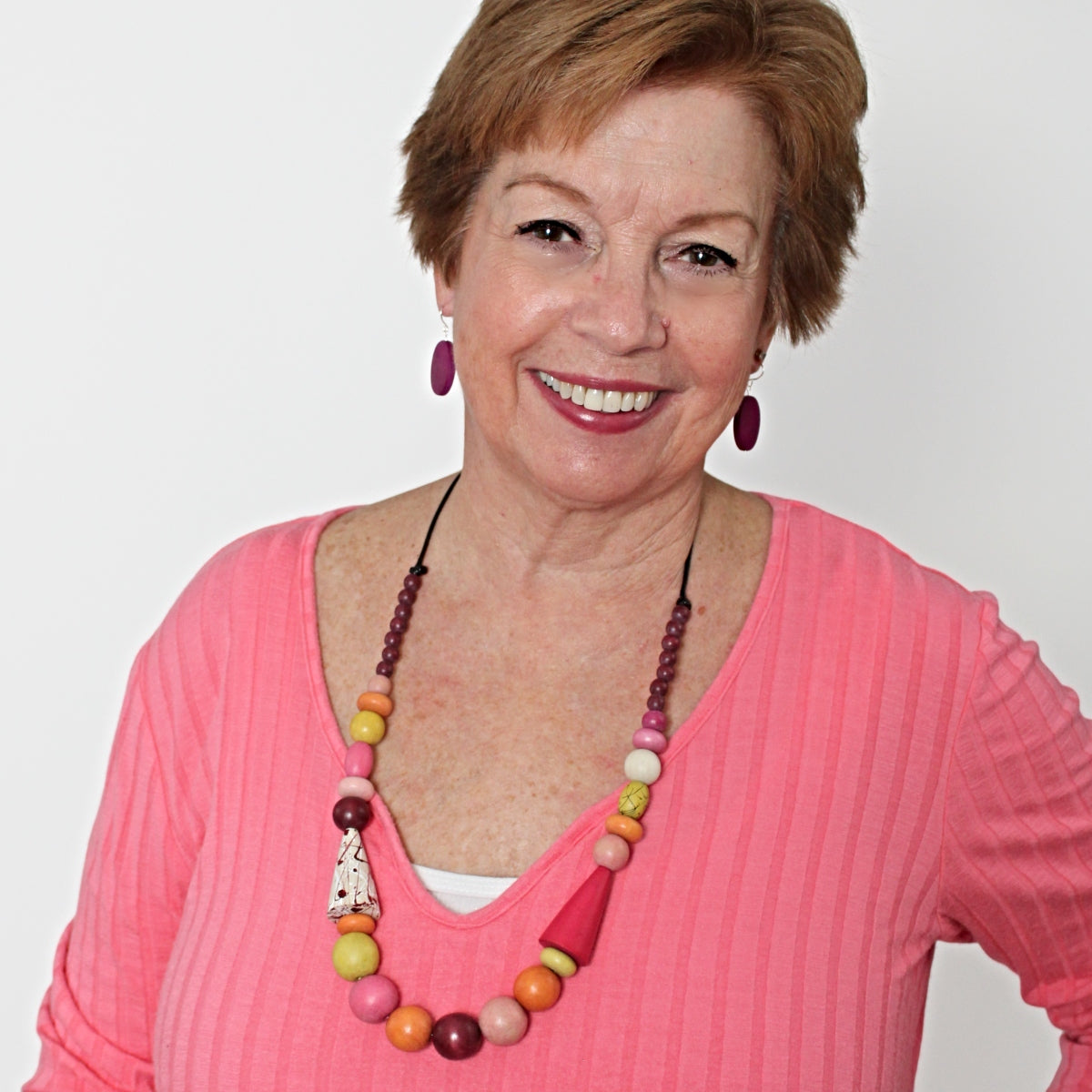Pink Pop Necklace