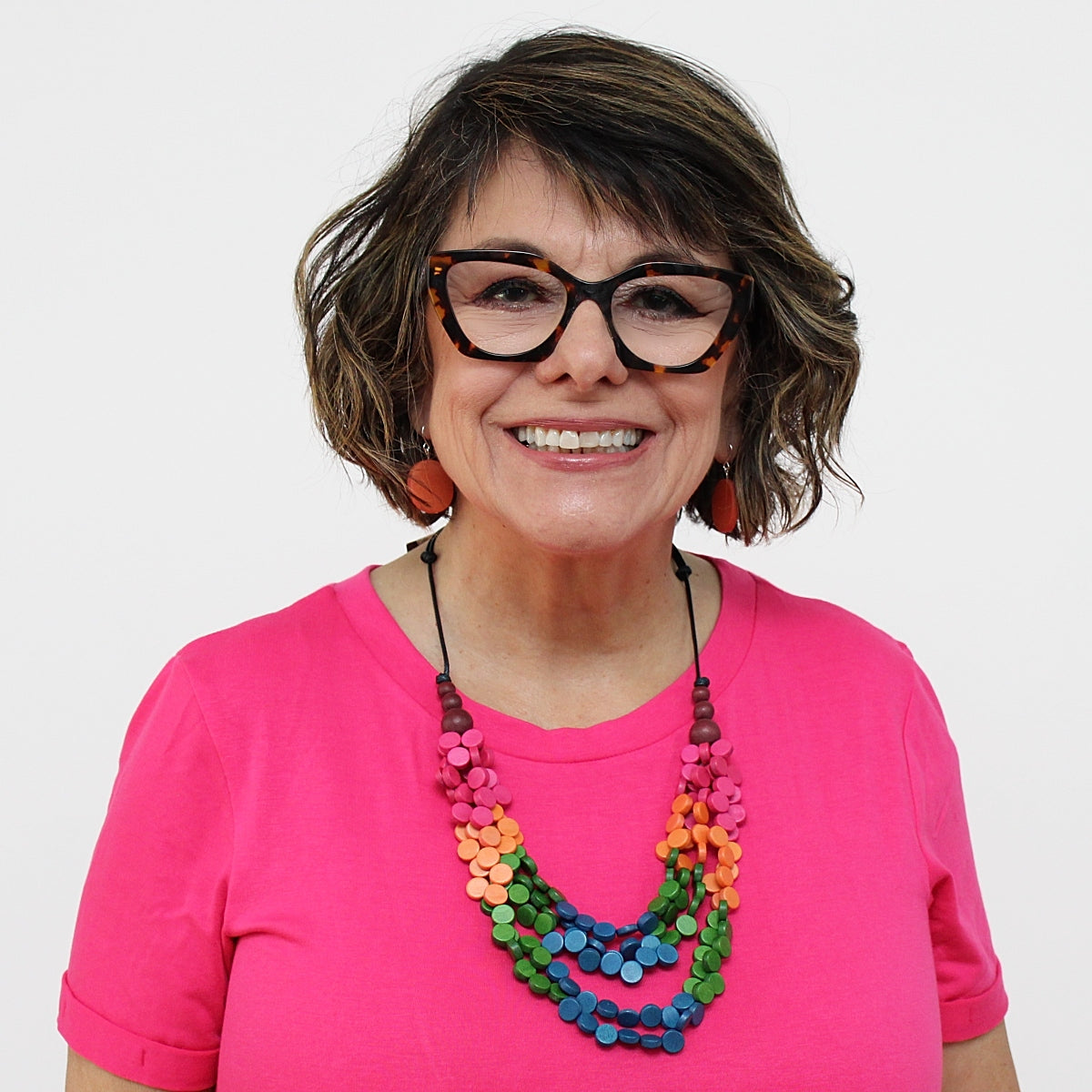 Strands of Color Farida Necklace