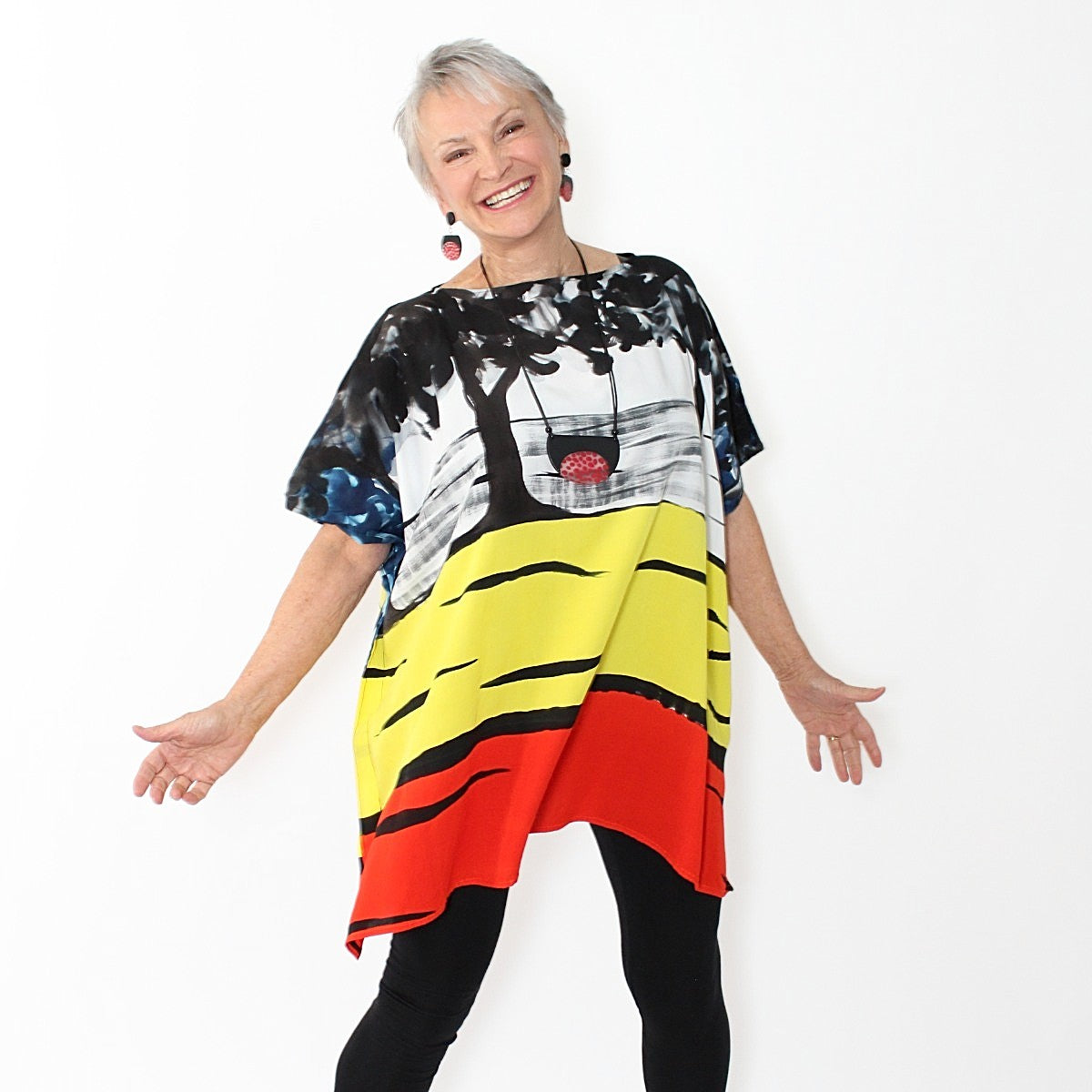 Tree Blouse - Sylca Designs - Chunky Jewelry
