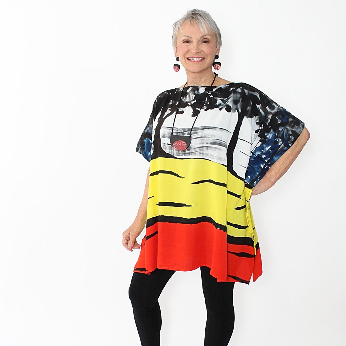 Tree Blouse - Sylca Designs - Chunky Jewelry