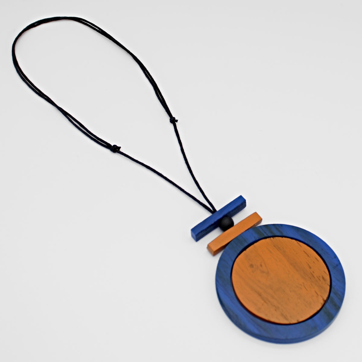Orange Harley Pendant Necklace