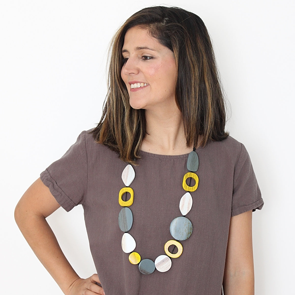 Yellow Sabina Necklace