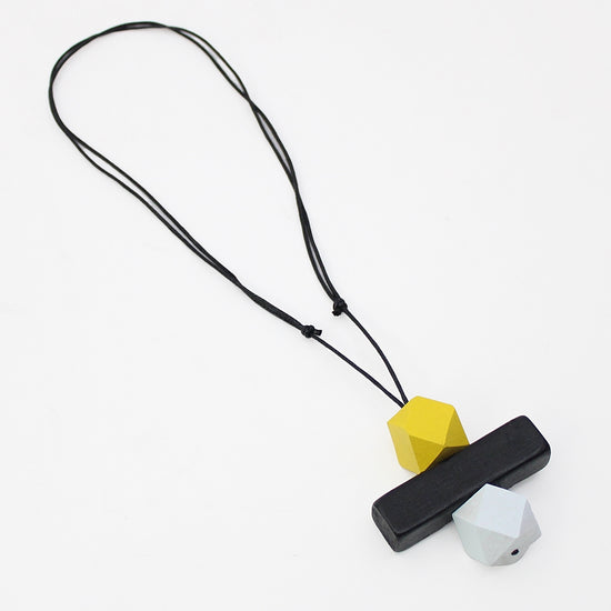 Yellow Roxy Pendant - Sylca Designs - Chunky Jewelry