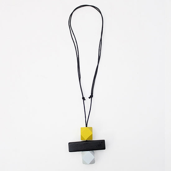Yellow Roxy Pendant - Sylca Designs - Chunky Jewelry
