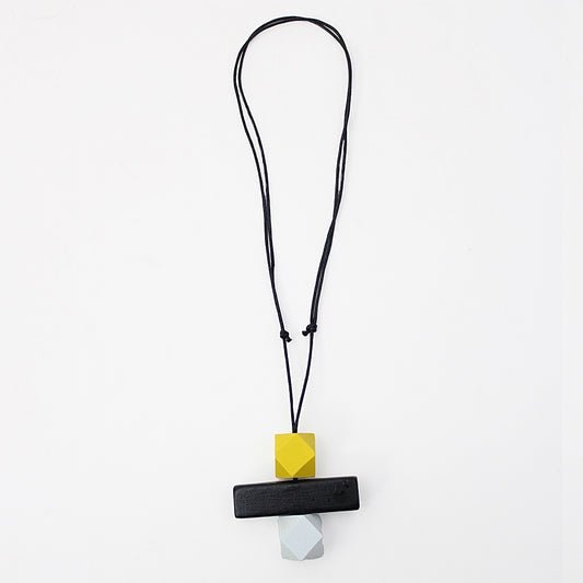 Yellow Roxy Pendant - Sylca Designs - Chunky Jewelry