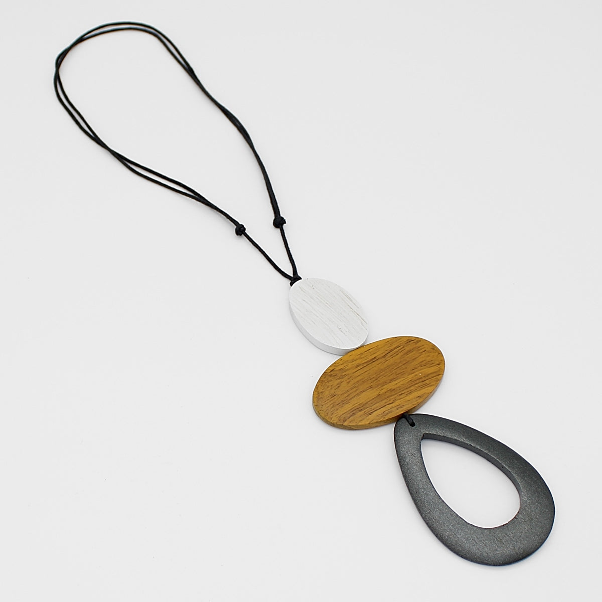 Grey Calia Pendant Necklace