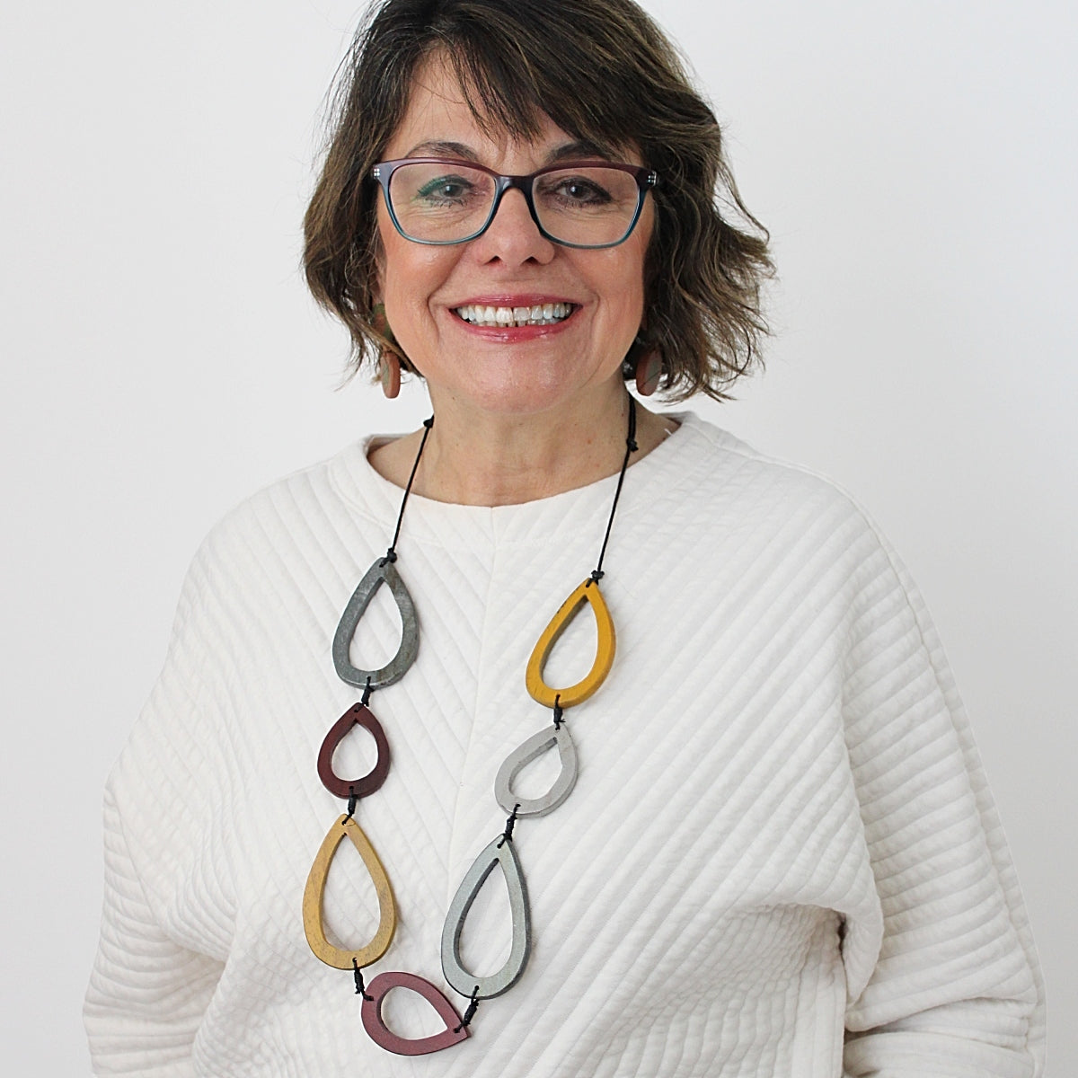 Tear Drop Aubrey Necklace