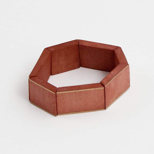 Blush Geometric Amelia Bracelet - Sylca Designs - Chunky Jewelry
