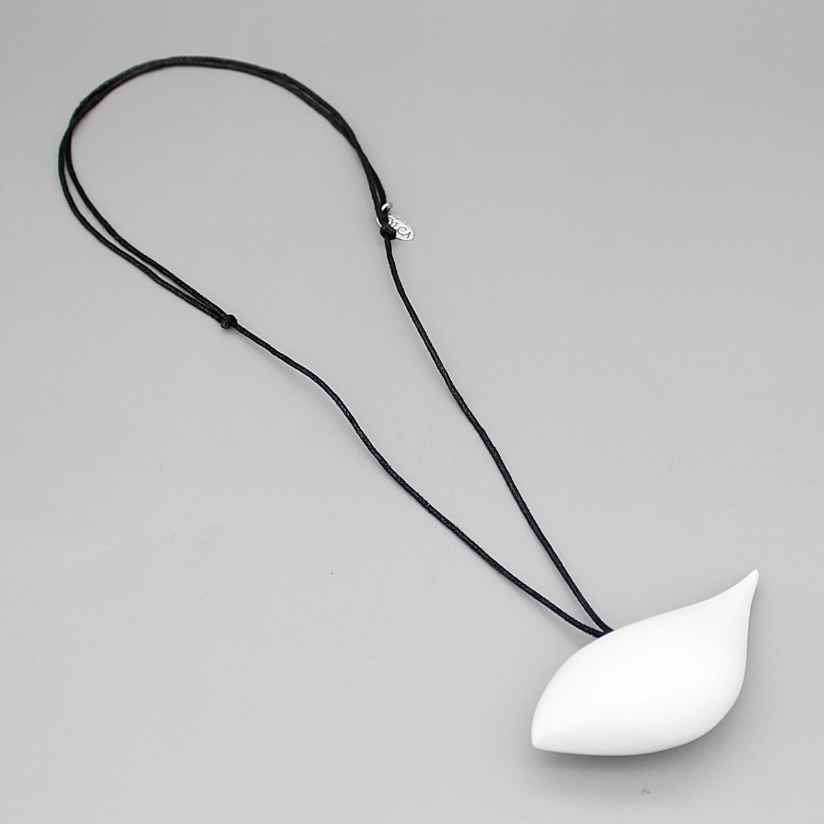 White Robin Pendant Necklace