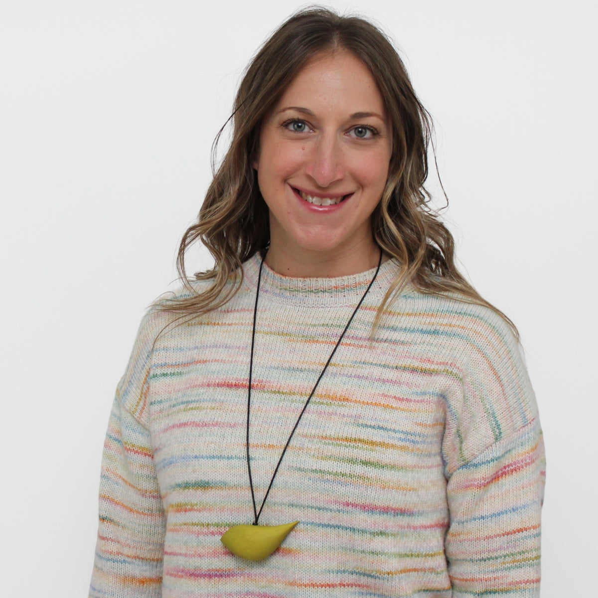 Lime Robin Pendant Necklace