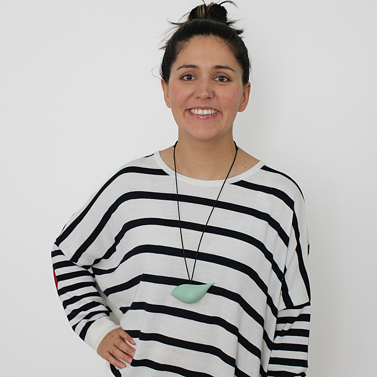 Mint Robin Pendant Necklace